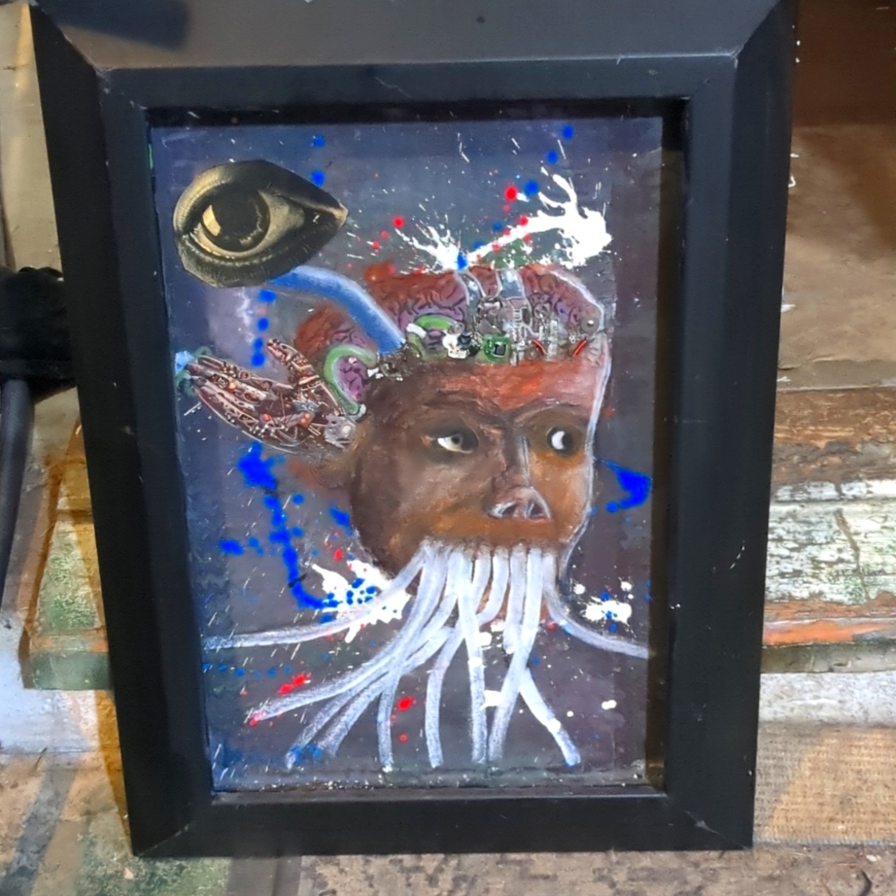 Acrilic/multi-medium on canvas